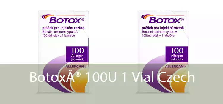 Botox® 100U 1 Vial Czech 